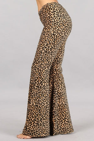 Modern Must Have | Leopard Bell Bottoms