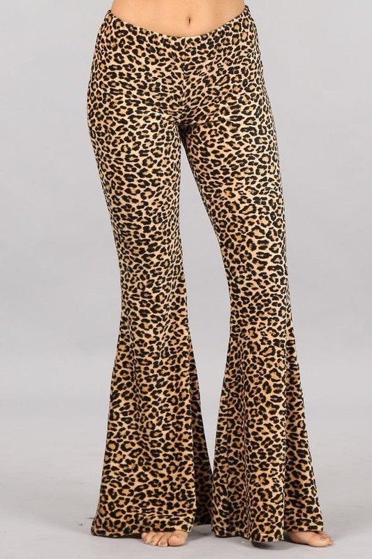 PRE-ORDER Modern Must Have | Leopard Bell Bottoms