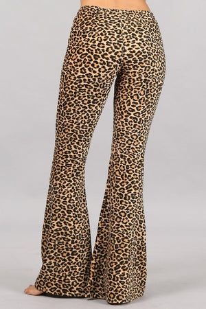 Modern Must Have | Leopard Bell Bottoms