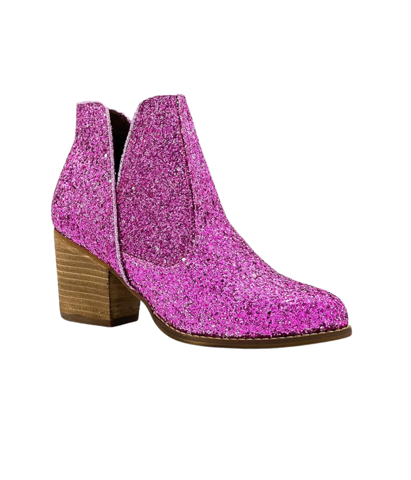 Frankie Glitter Boots Pink