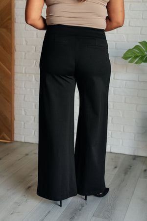 Magic Wide Leg Black Pants