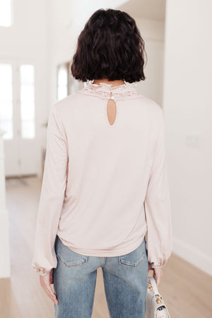 Picture This Top In Blush