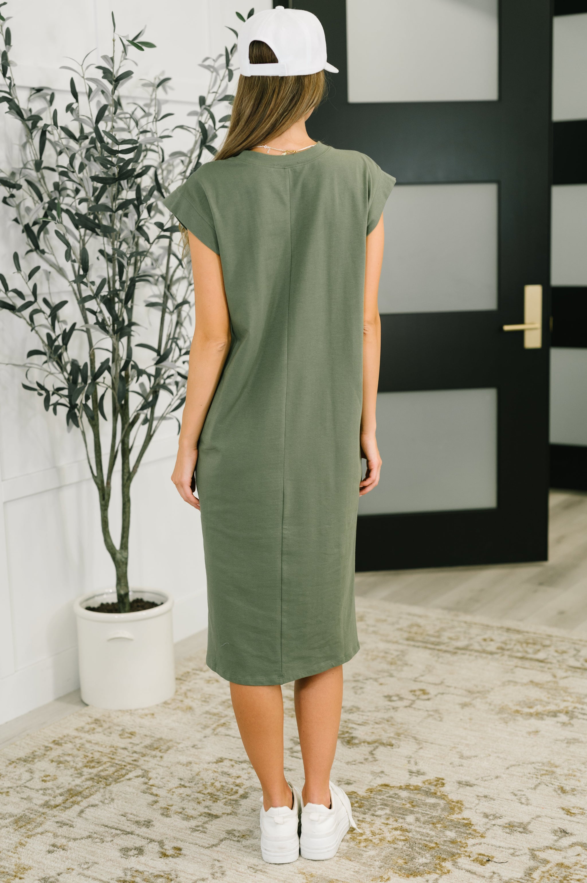 Sweet Like That Casual Dress in Light Olive - Four Hanger Boutique Sweet Like That Casual Dress in Light Olive - Four Hanger Boutique