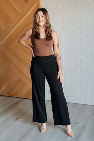 Magic Wide Leg Black Pants