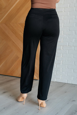 Magic Wide Leg Black Pants