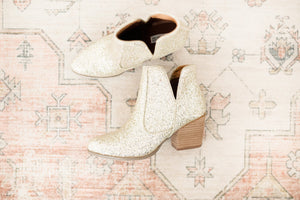 Frankie Glitter Boots Gold