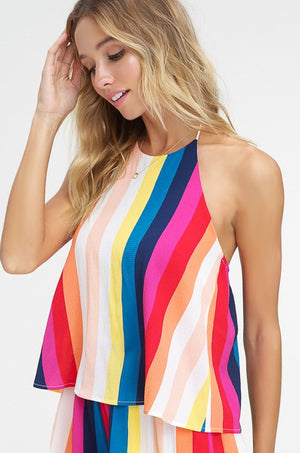 Fun Time Striped Romper