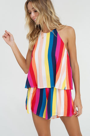 Fun Time Striped Romper