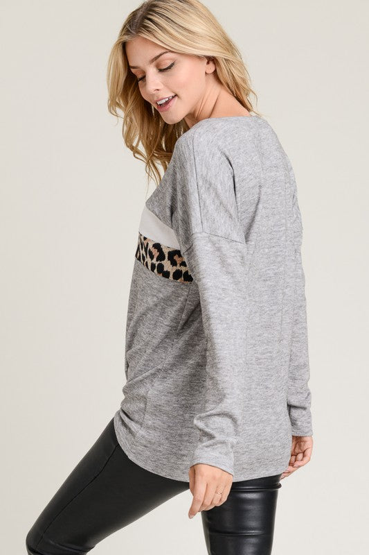 leopard blouses