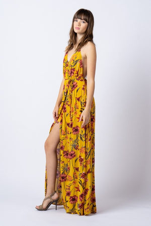 maxi dress with slit