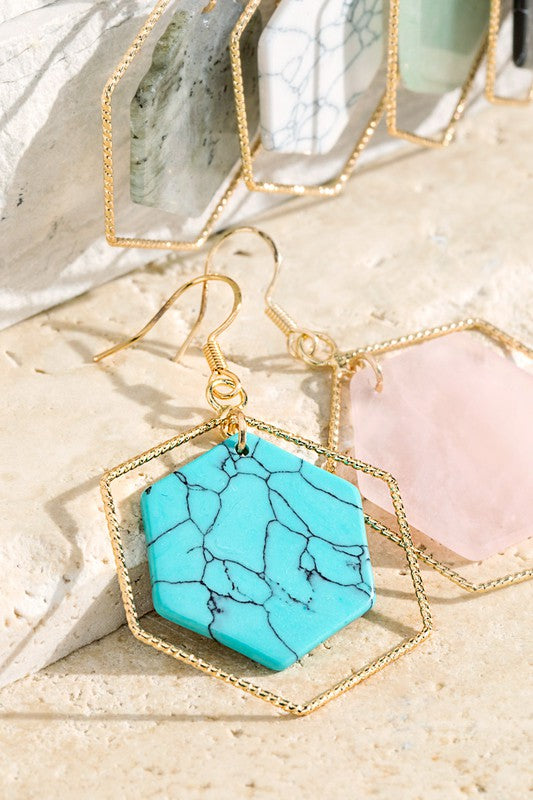 Mary Turquoise Earrings