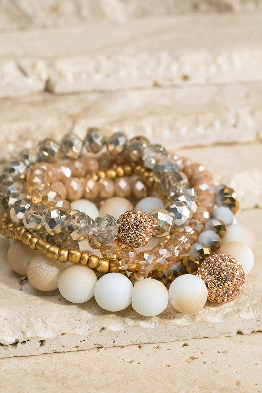 gold bead bracelet, beaded bracelets