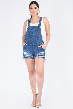 overall shorts