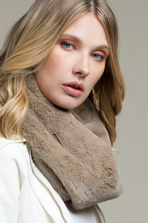 faux fur scarf