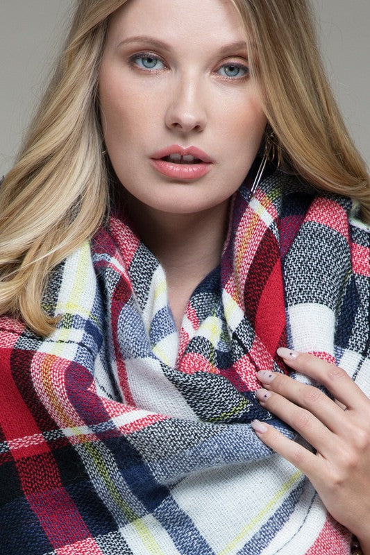 plaid scarf