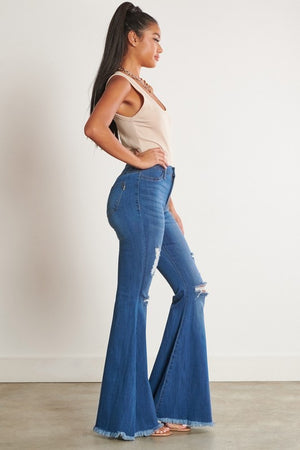 Frayed Bell Bottoms