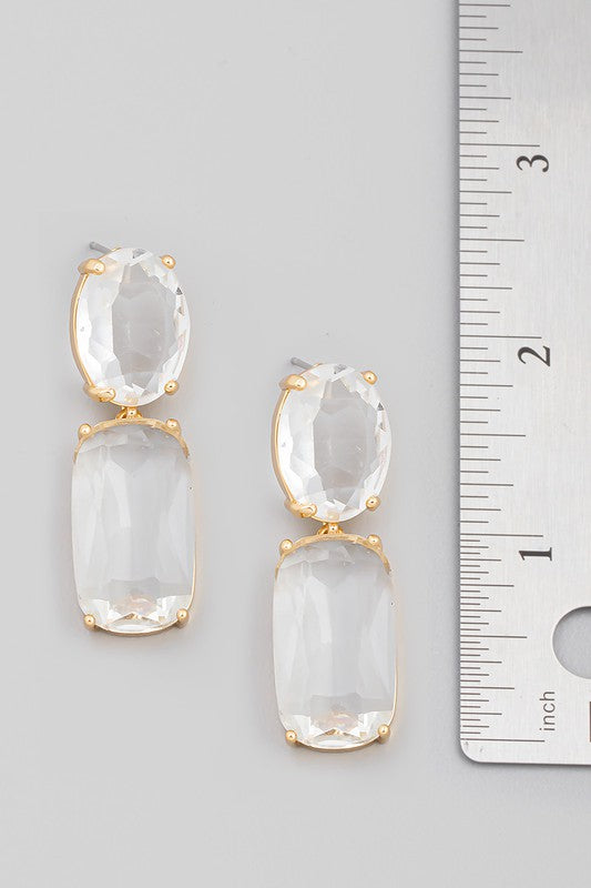 Classy Jeweled Dangle Earrings