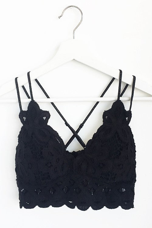 bralette, lace bralette
