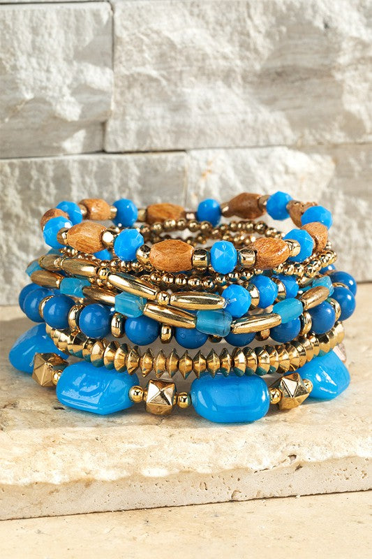 Ocean Blue Bracelet Set