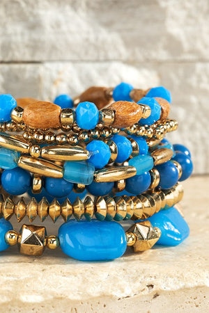 Blue Bracelet Set