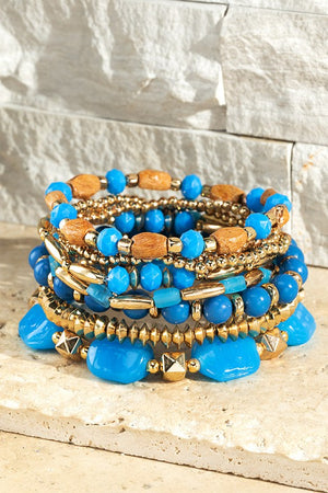 Ocean Blue Bracelet Set