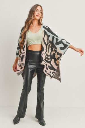 Luxe Multicolor Poncho