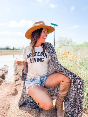 Grateful Living Graphic Tee