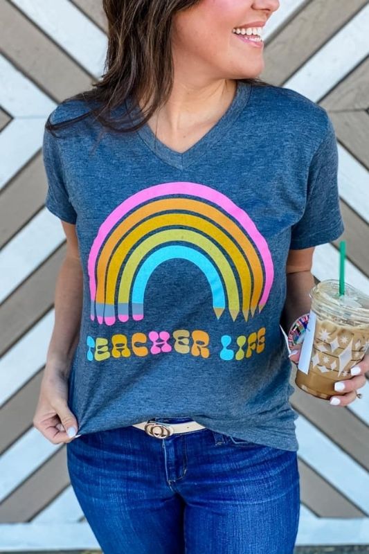 teacher graphic tees