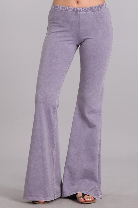 purple bell bottoms for women