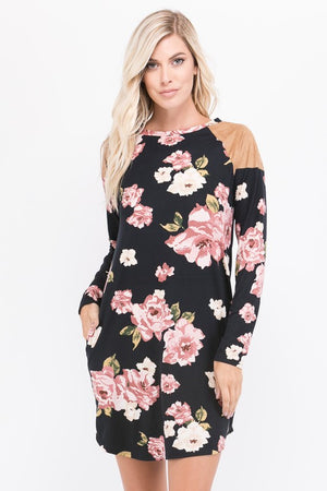 Long Sleeve Floral Dress