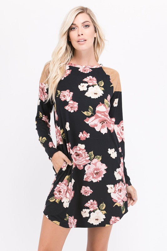 Long Sleeve Floral Dress