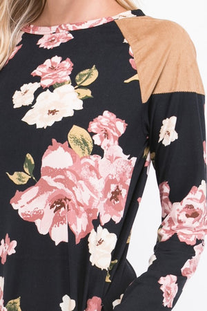 Long Sleeve Floral Dress