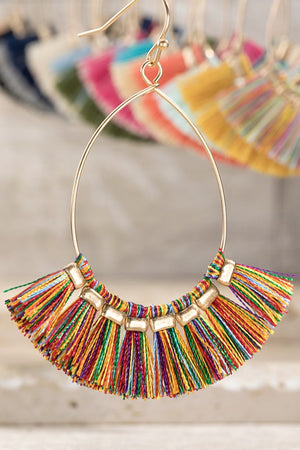 Multi Tassel Earrings