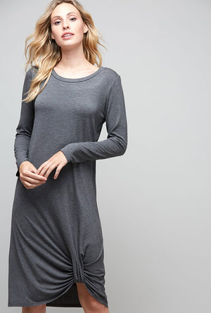 long sleeve dress casual