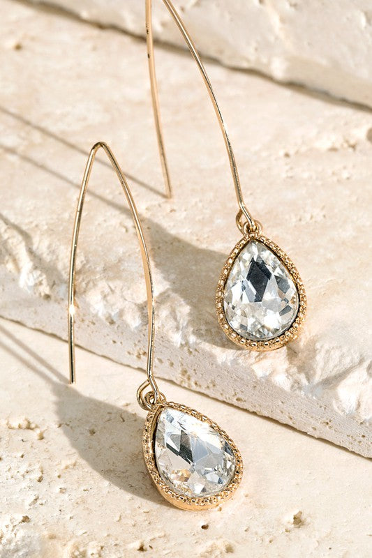 Modern Crystal Earrings