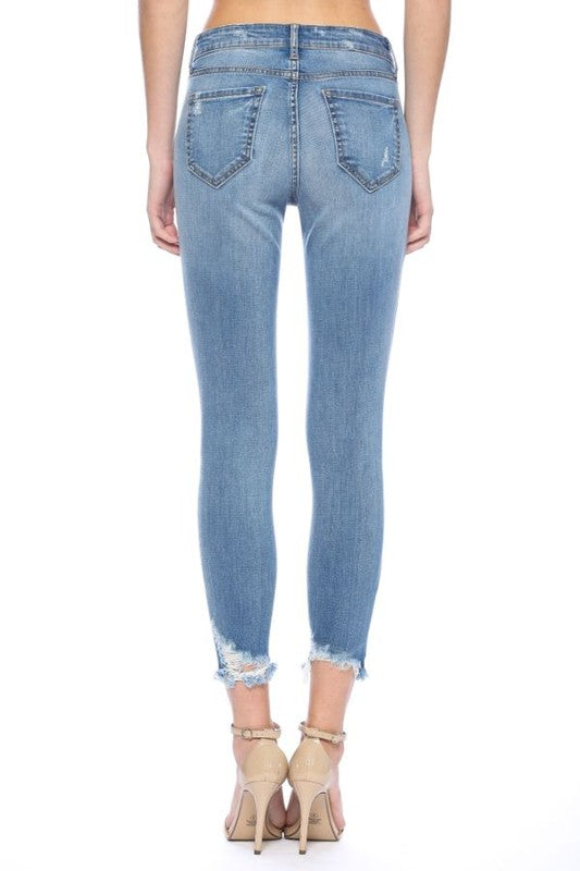 high waisted skinny jeans, high rise jeans for women