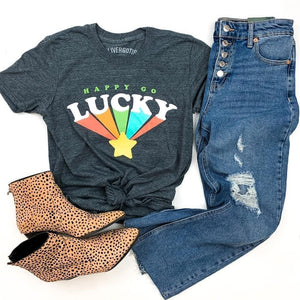 Happy Go Lucky Graphic Tee