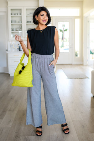 Woven Tote in Citron