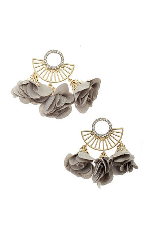 Vintage Flower Post Earrings