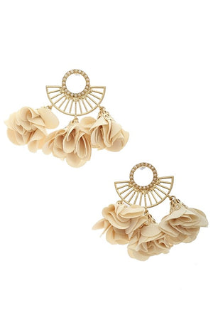 Vintage Flower Post Earrings