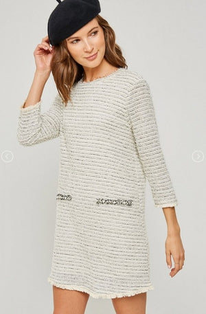 Up-Town Tweed Dress