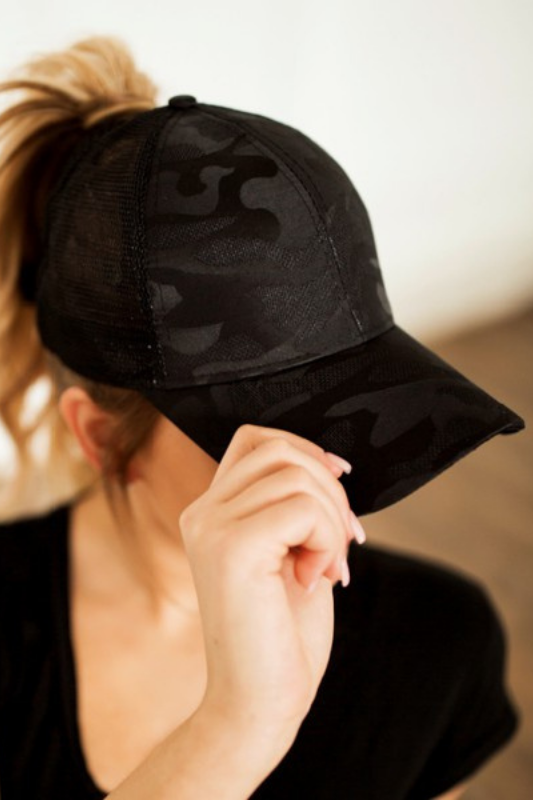 Nicole Camouflage Cap