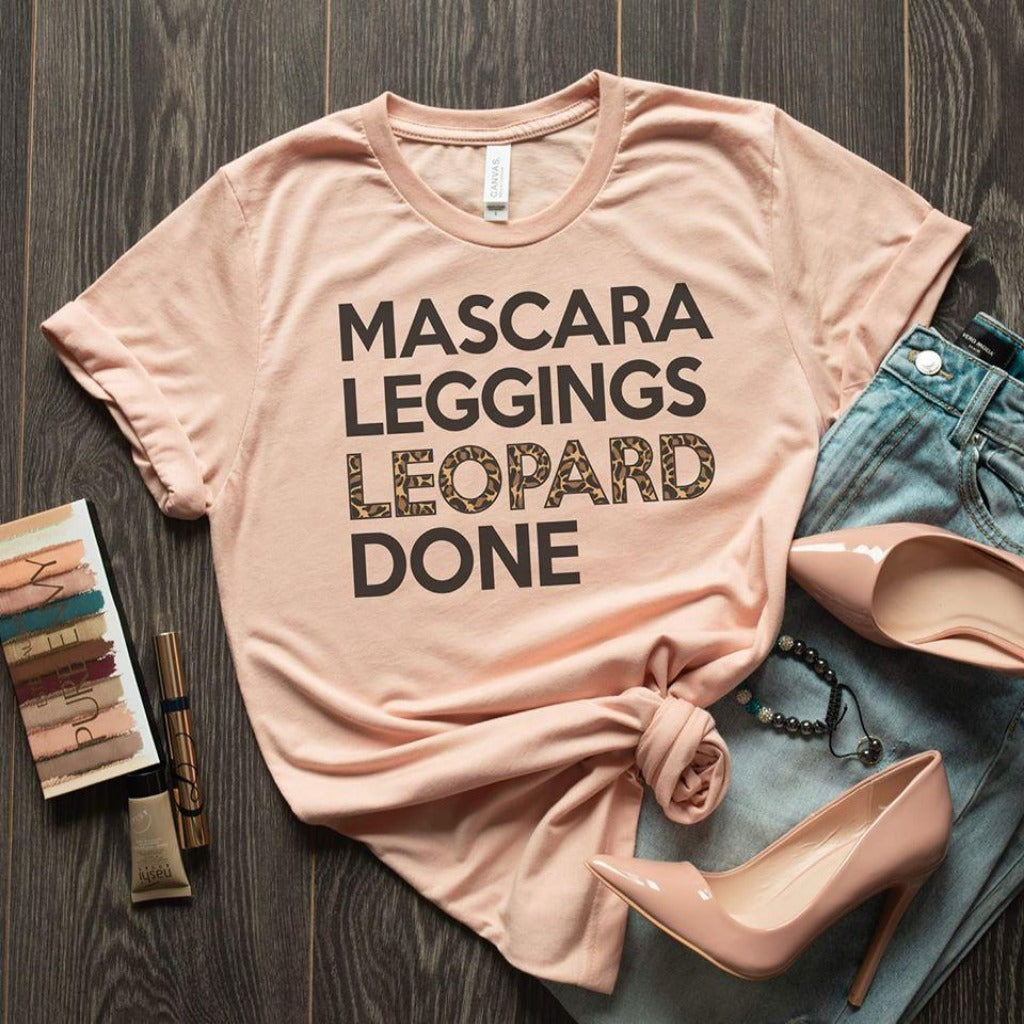 Mascara Leopard Graphic Tee