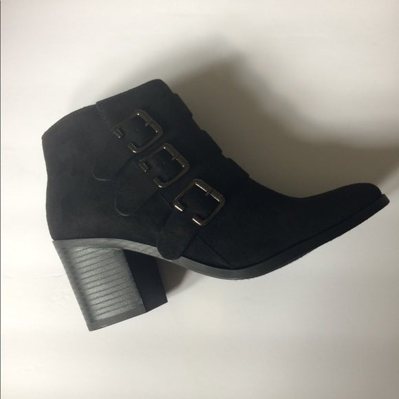 womens black booties, womens ankle boots, black ankle boots for women